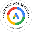 Logo Google Ads Zertifizierung